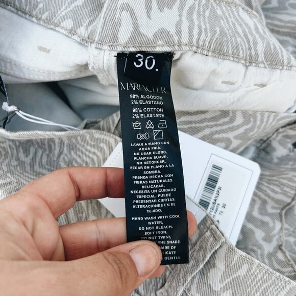 New Maria Cher Tila Slouchy Pants Babucha Neutral High Rise Baggy 30 Loose - Picture 14 of 15